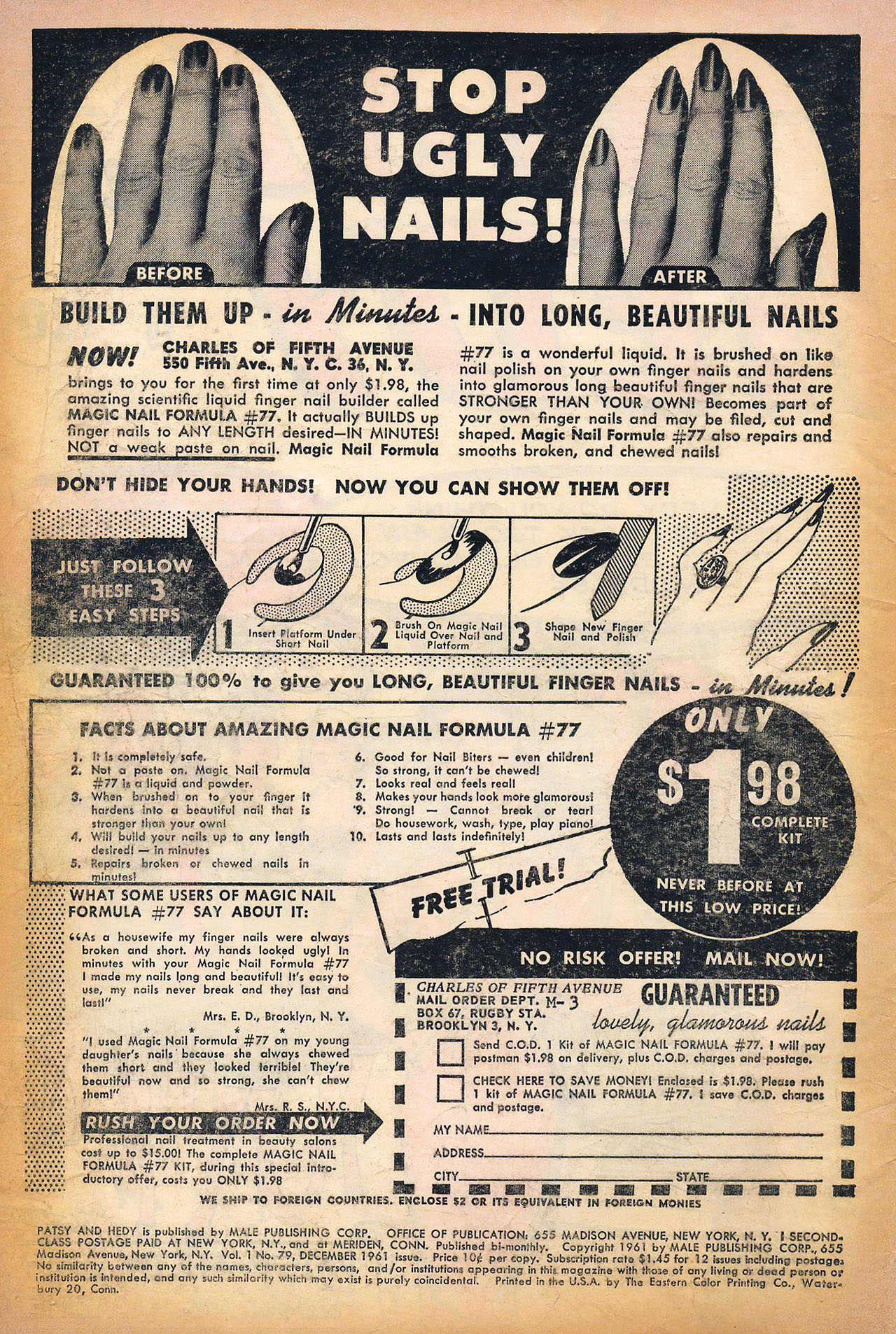 Read online Patsy and Hedy comic -  Issue #79 - 2