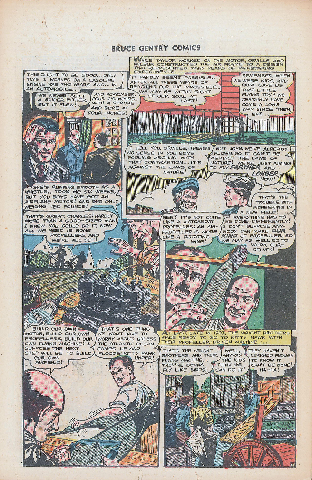 Read online Bruce Gentry comic -  Issue #7 - 26