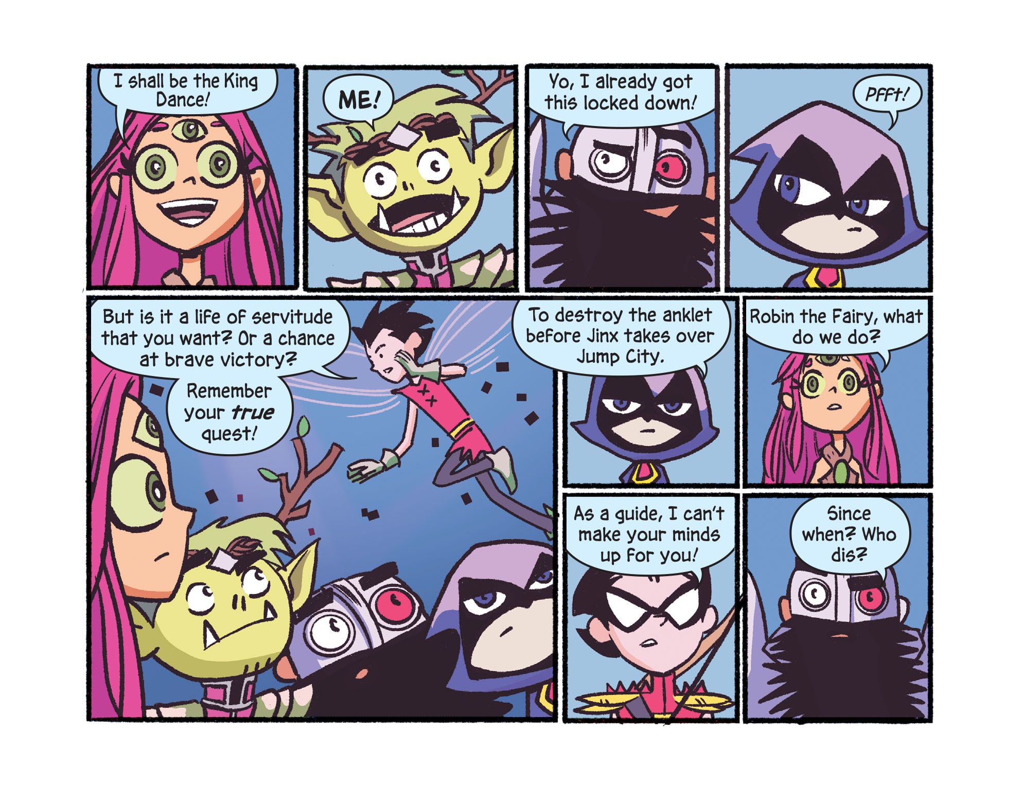 Read online Teen Titans Go! Roll With It! comic -  Issue #10 - 12