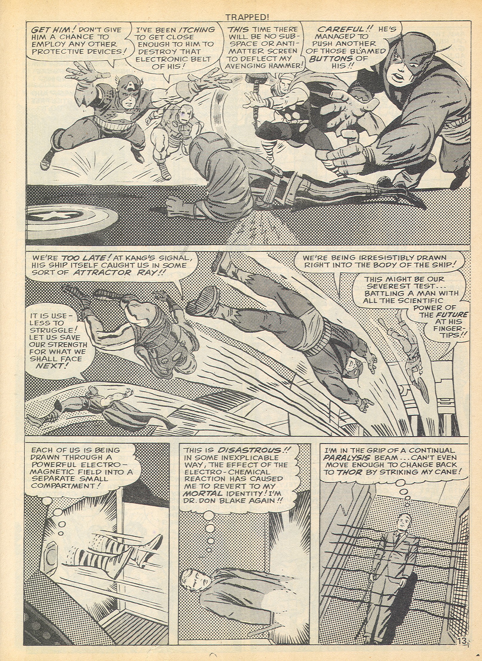 Read online The Avengers (1973) comic -  Issue #5 - 13