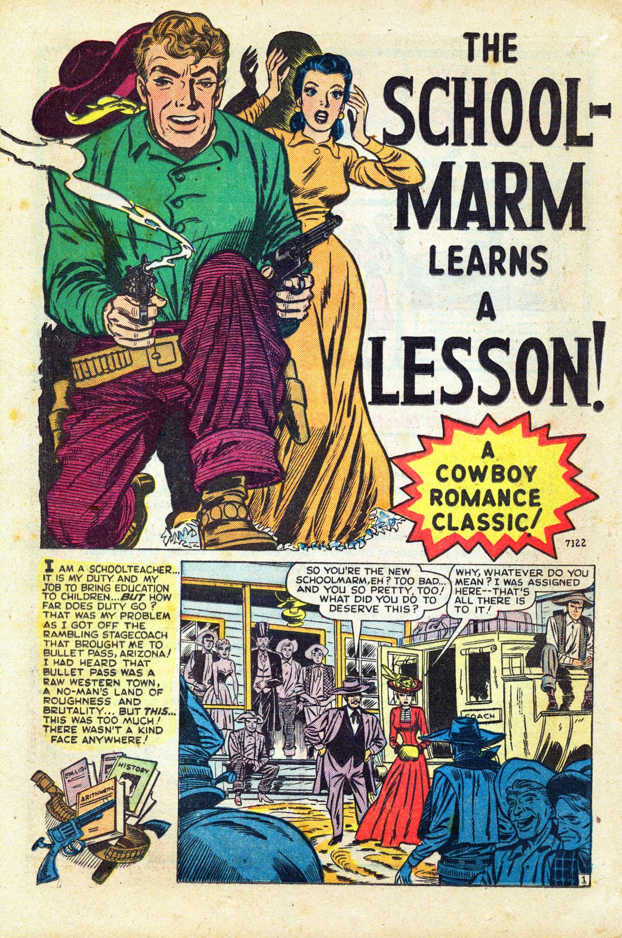 Read online Cowboy Romances comic -  Issue #3 - 28