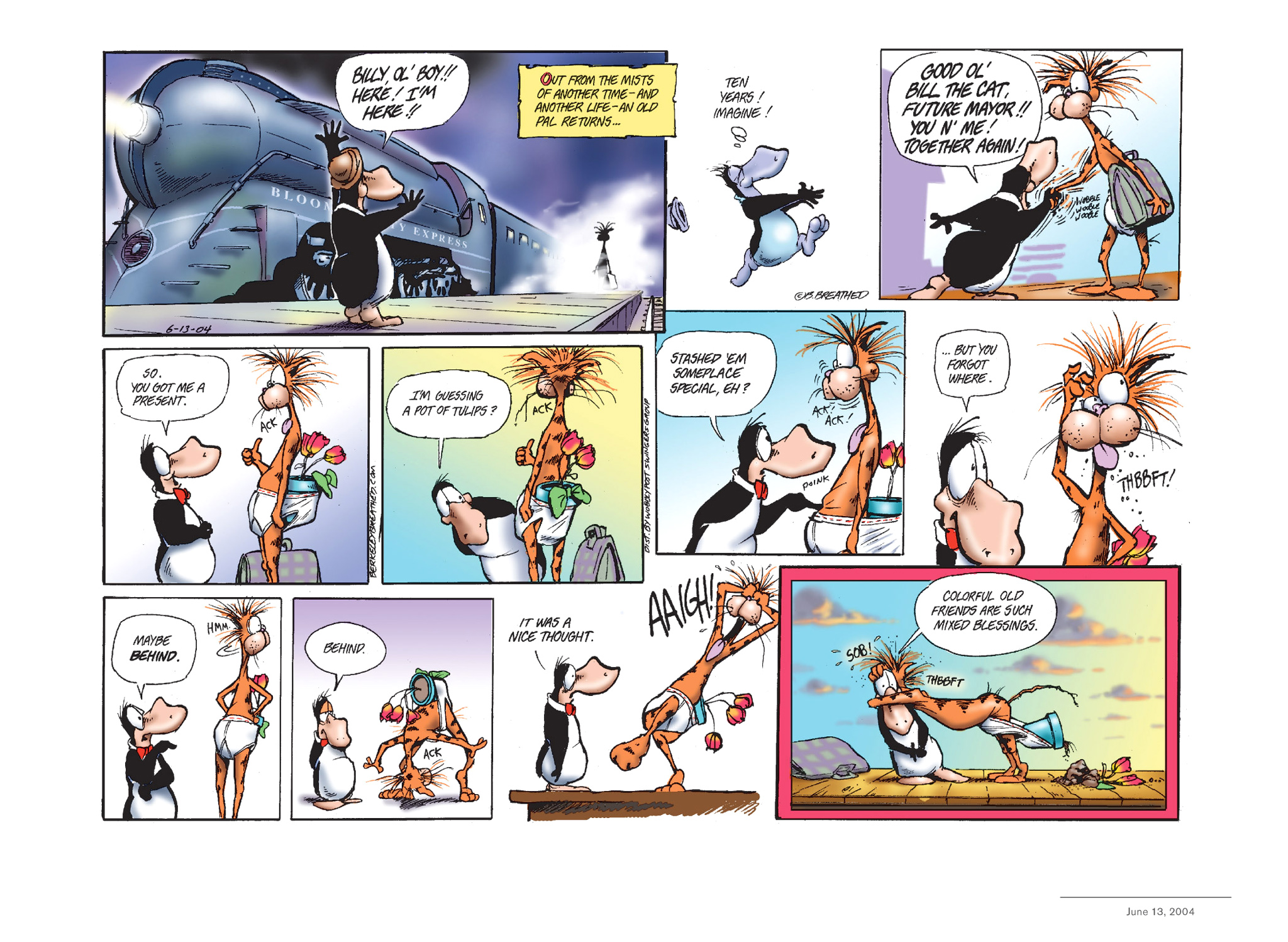 Read online Opus Complete Sunday Strips From 2003-2008 comic -  Issue # TPB (Part 1) - 36