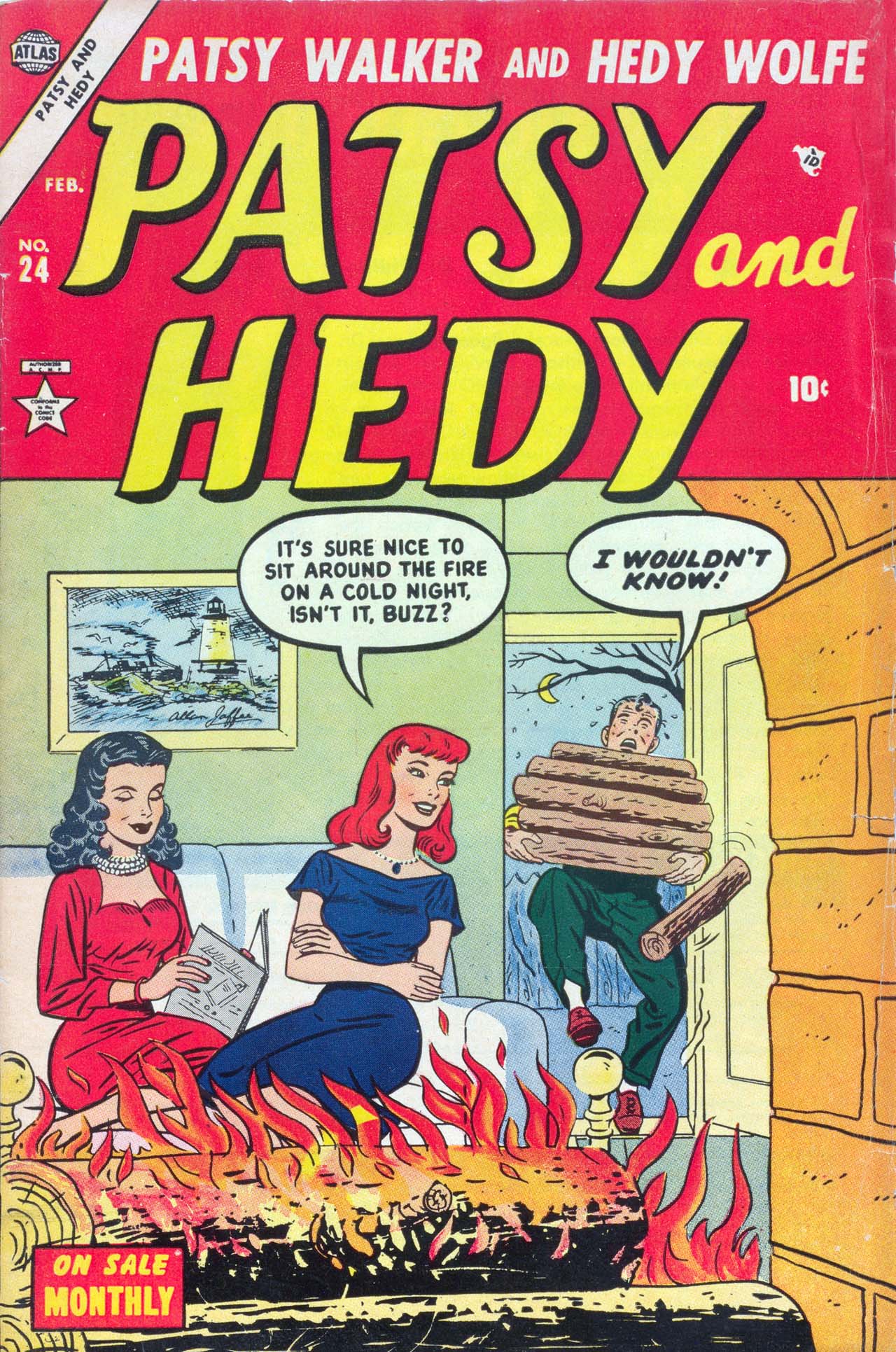 Read online Patsy and Hedy comic -  Issue #24 - 1