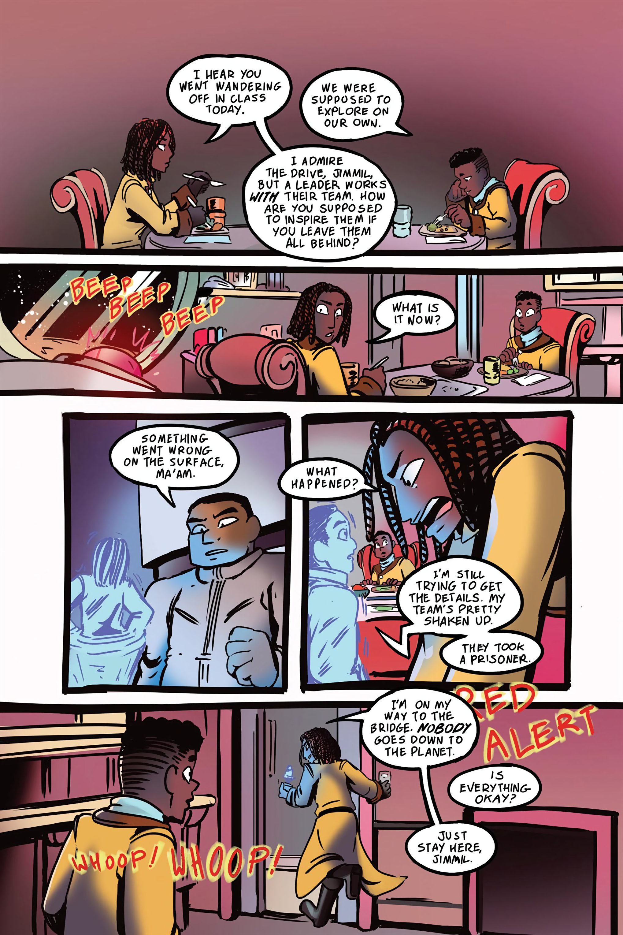 Read online Cosmic Cadets: Contact! comic -  Issue # TPB (Part 1) - 23