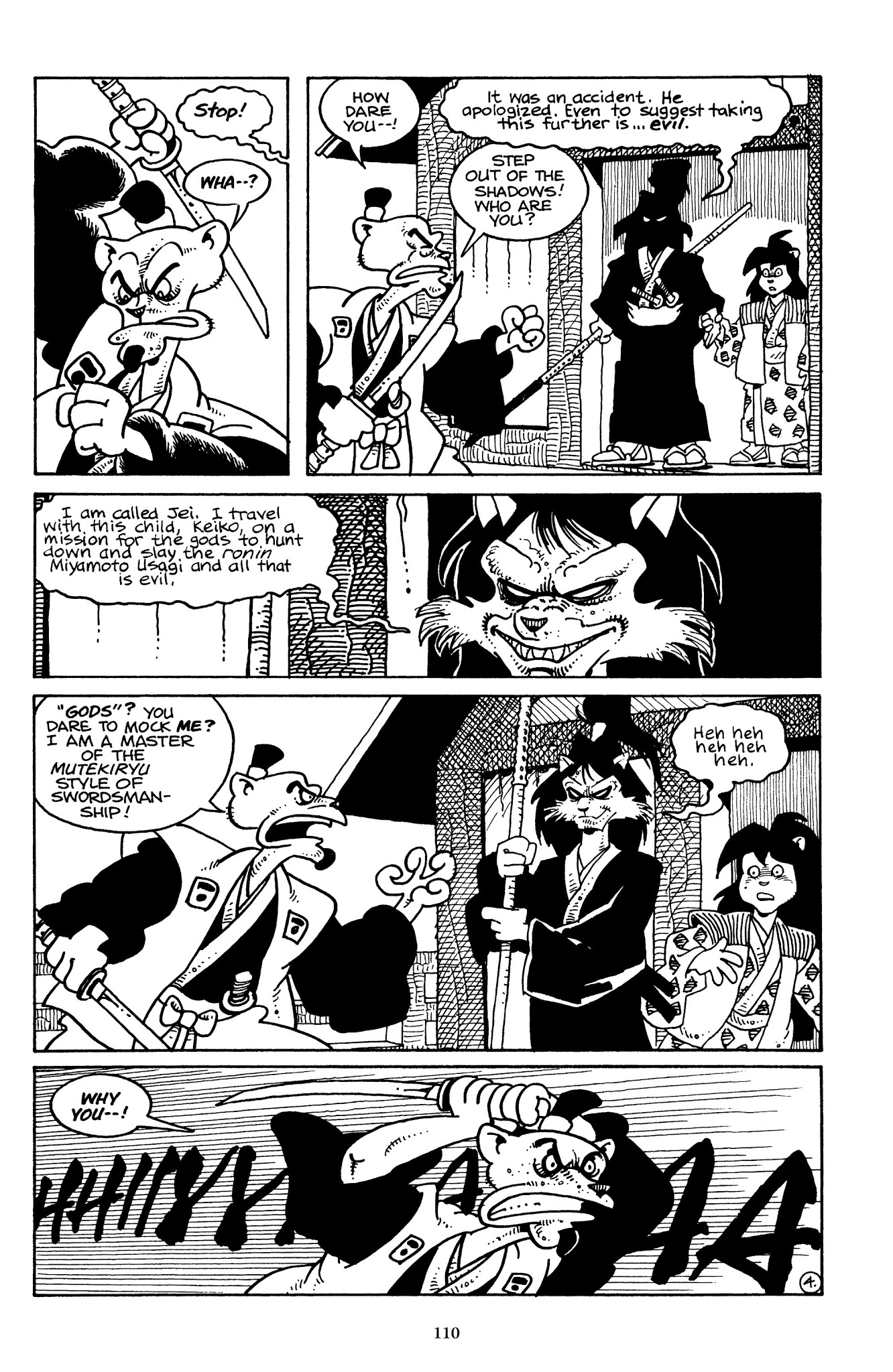 Read online The Usagi Yojimbo Saga comic -  Issue # TPB 2 - 110