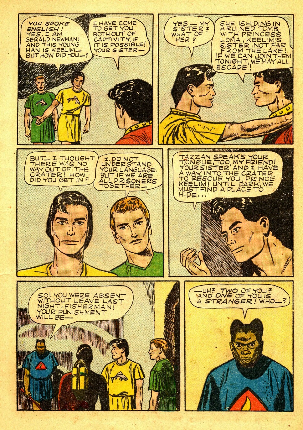 Read online Tarzan (1948) comic -  Issue #38 - 17