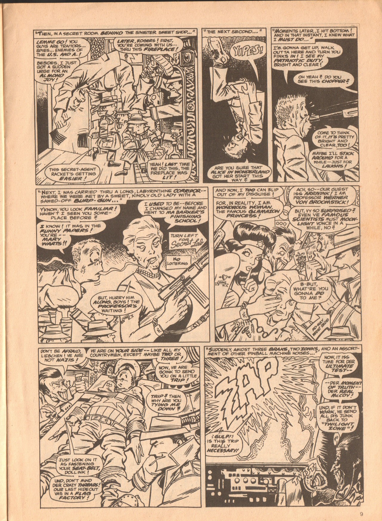 Read online Marvel Madhouse comic -  Issue #1 - 9