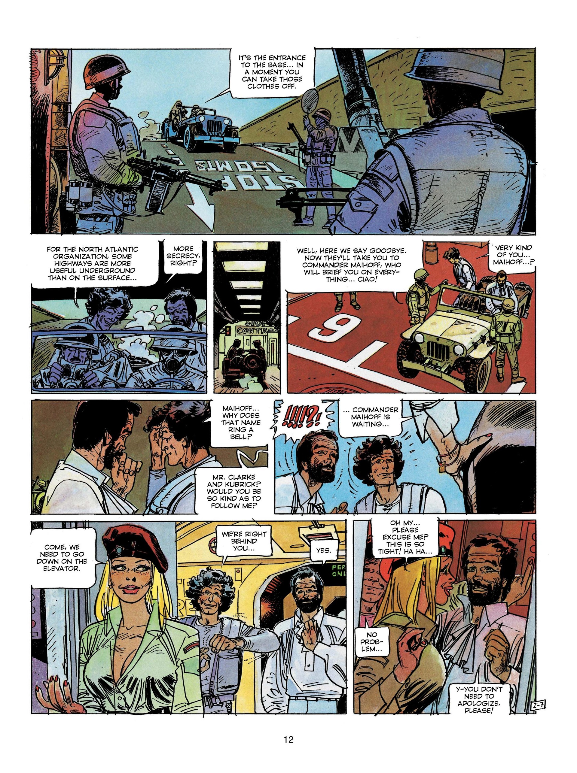 Read online Clarke and Kubrick comic -  Issue #3 - 13