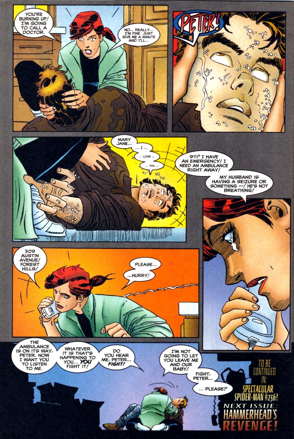 Read online Spider-Man (1990) comic -  Issue #72 - ...The Word's Gone Mad - 22