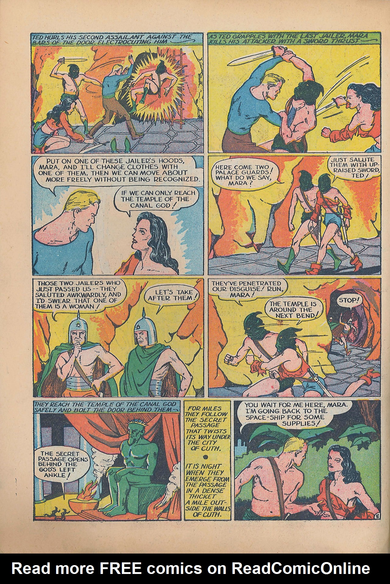 Read online Exciting Comics comic -  Issue #4 - 10