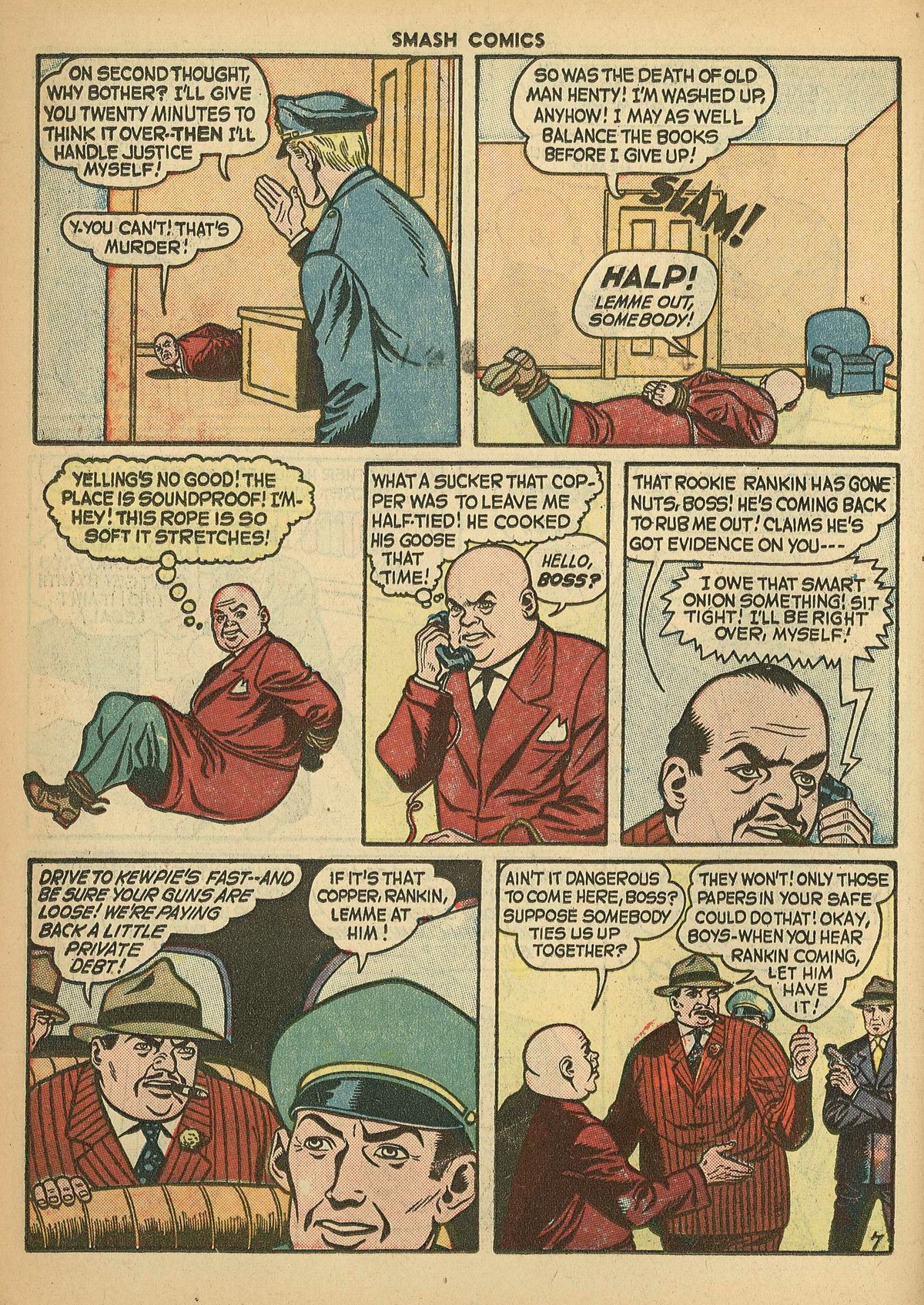 Read online Smash Comics comic -  Issue #69 - 28