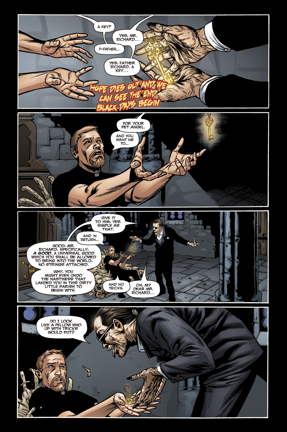 Read online Eternal Descent comic -  Issue #5 - 9