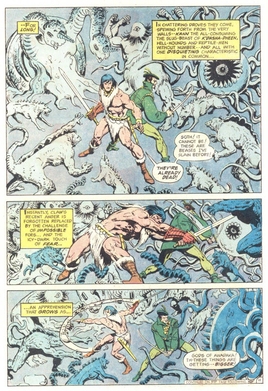 Read online Claw  The Unconquered comic -  Issue #6 - 13