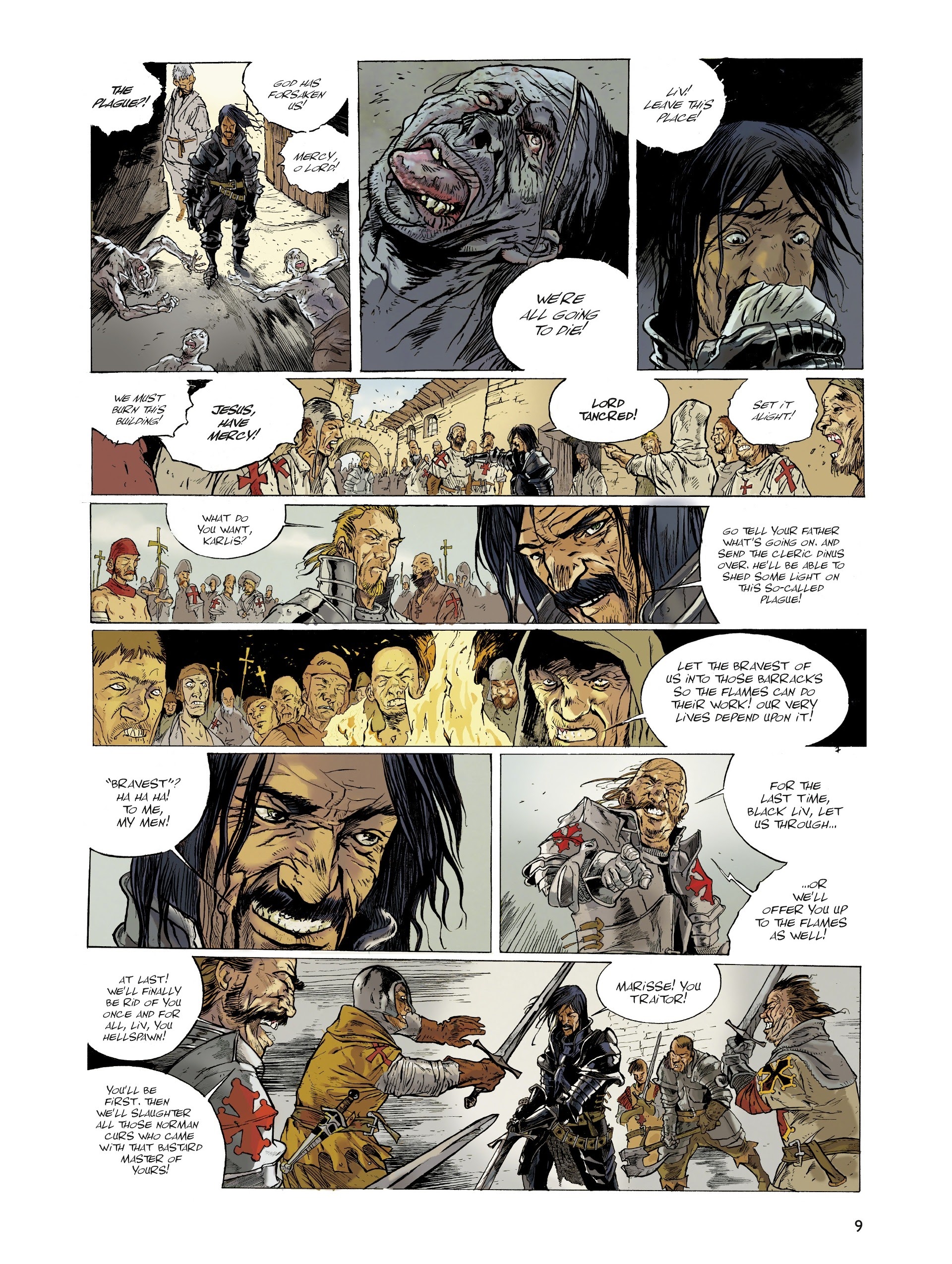 Read online The Dream of Jerusalem comic -  Issue #3 - 9