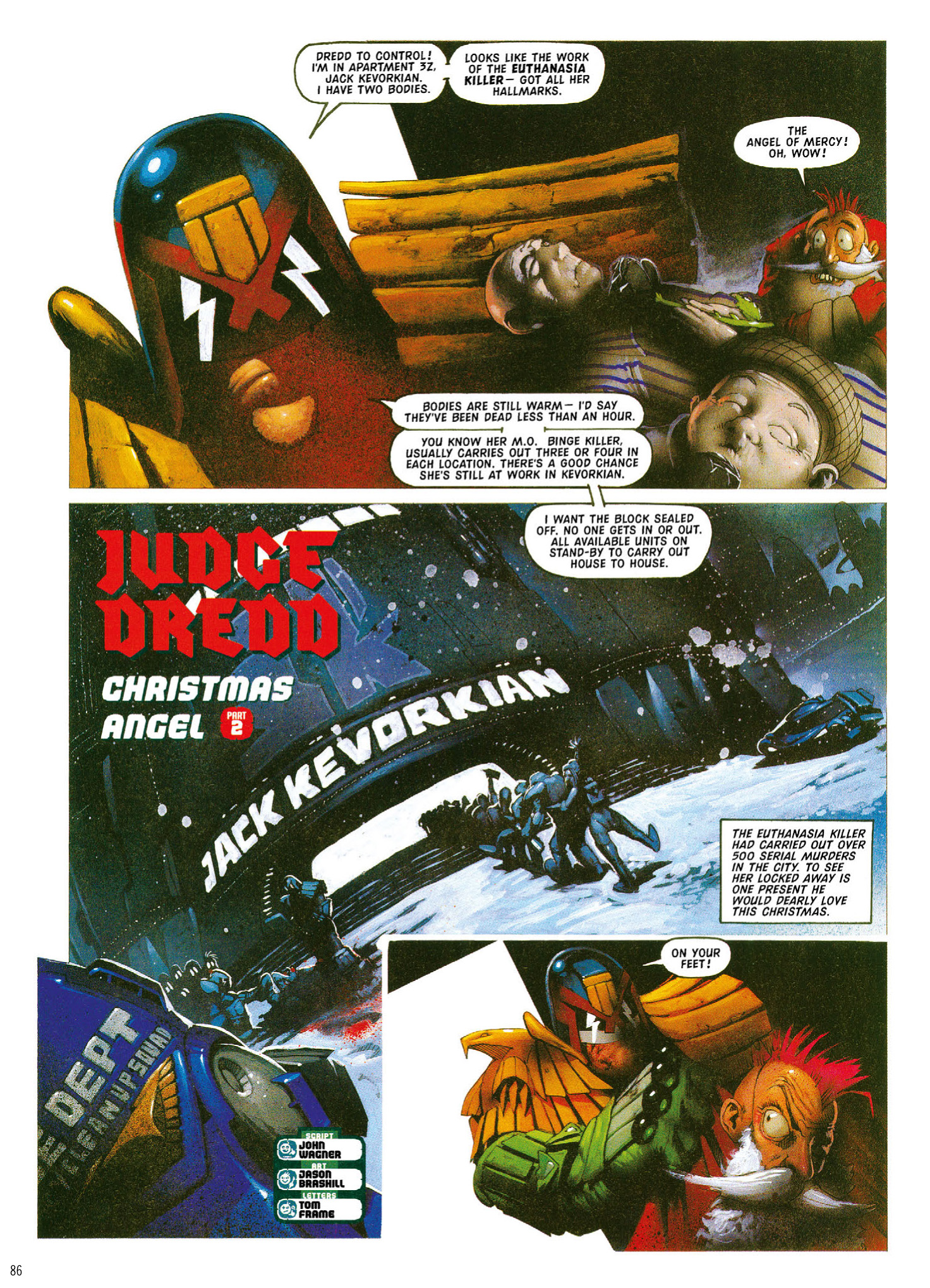 Read online Judge Dredd: The Complete Case Files comic -  Issue # TPB 29 - 88