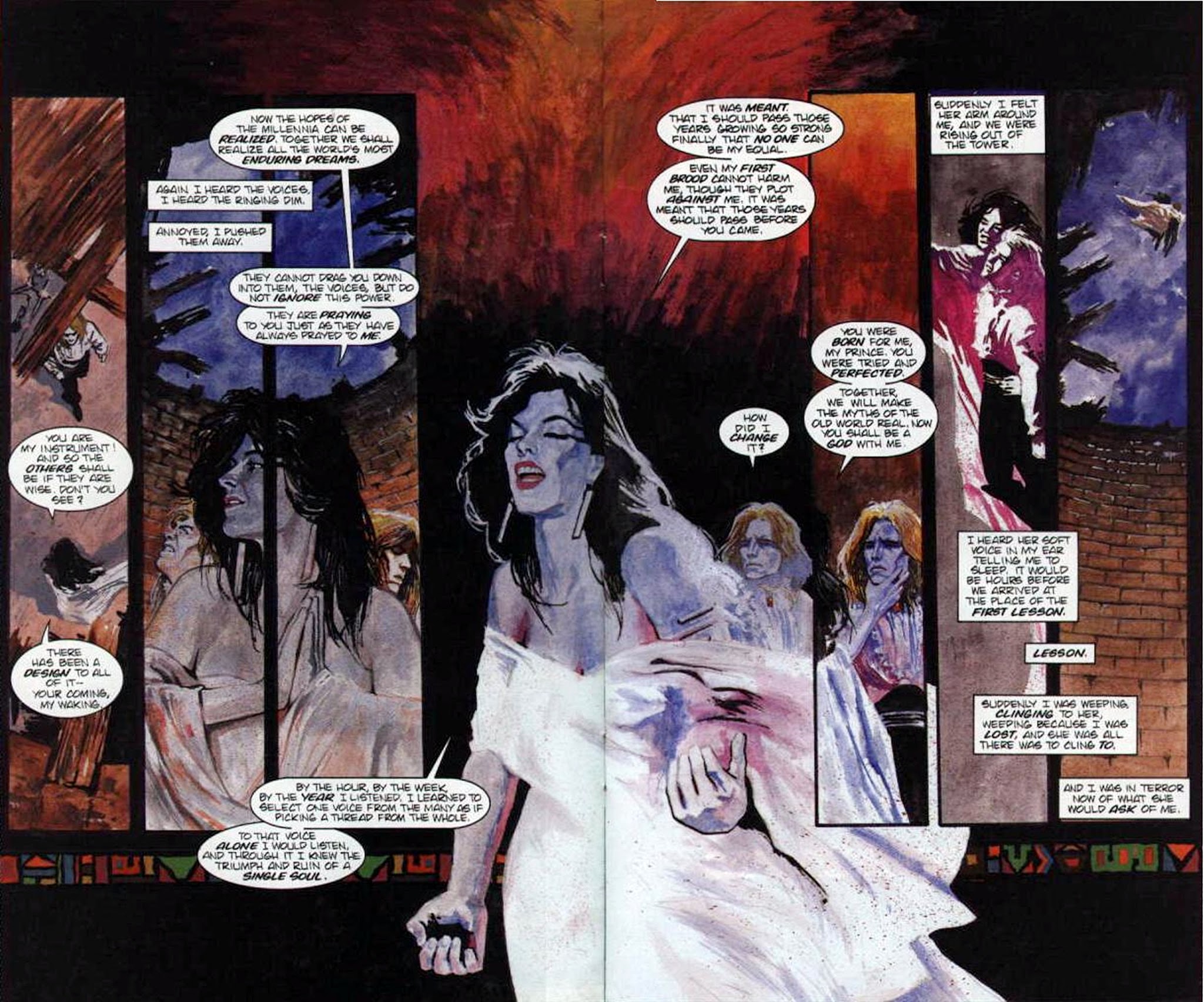 Read online Anne Rice's Queen of the Damned comic -  Issue #8 - 12