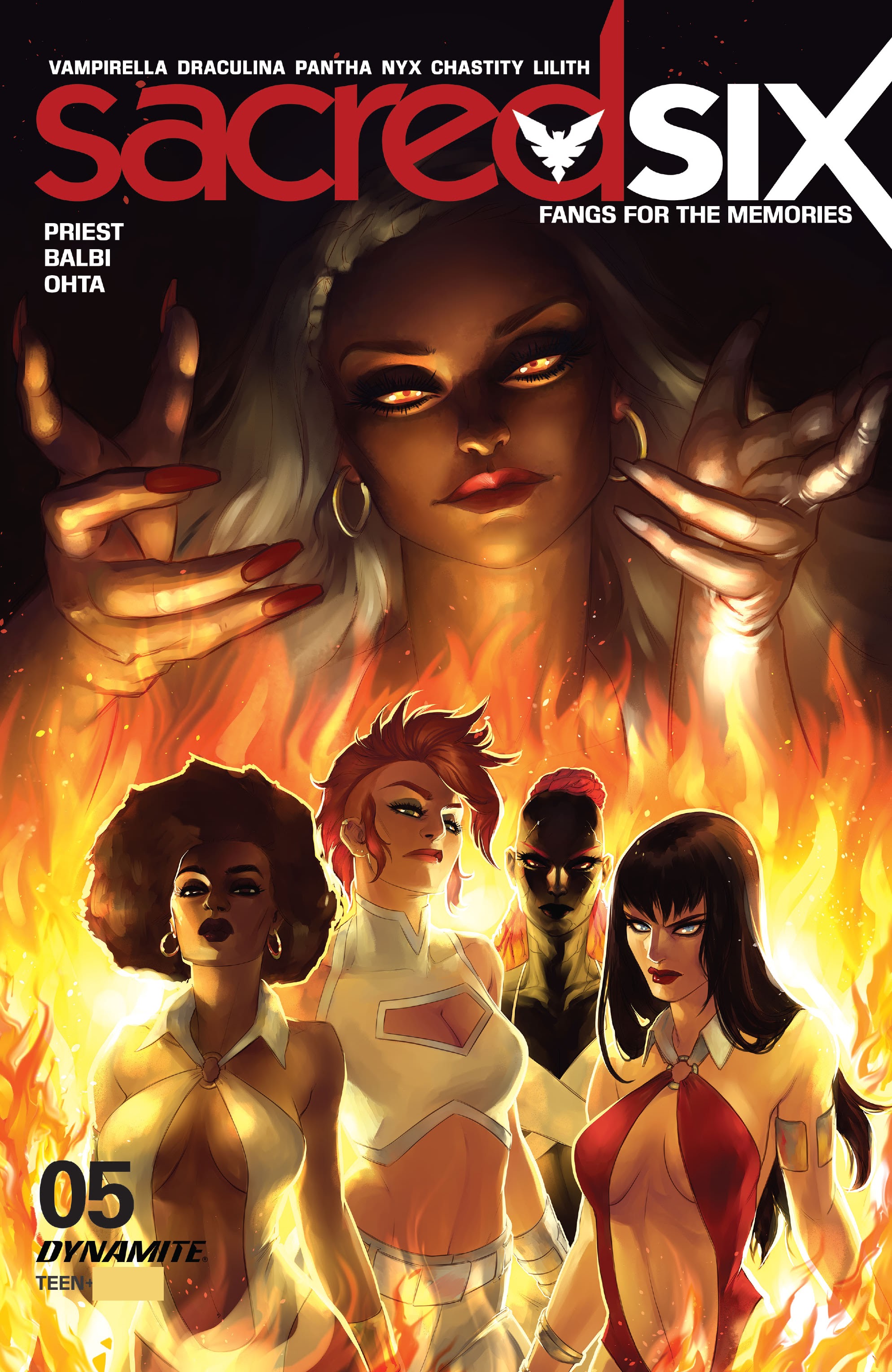 Read online Sacred Six comic -  Issue #5 - 4