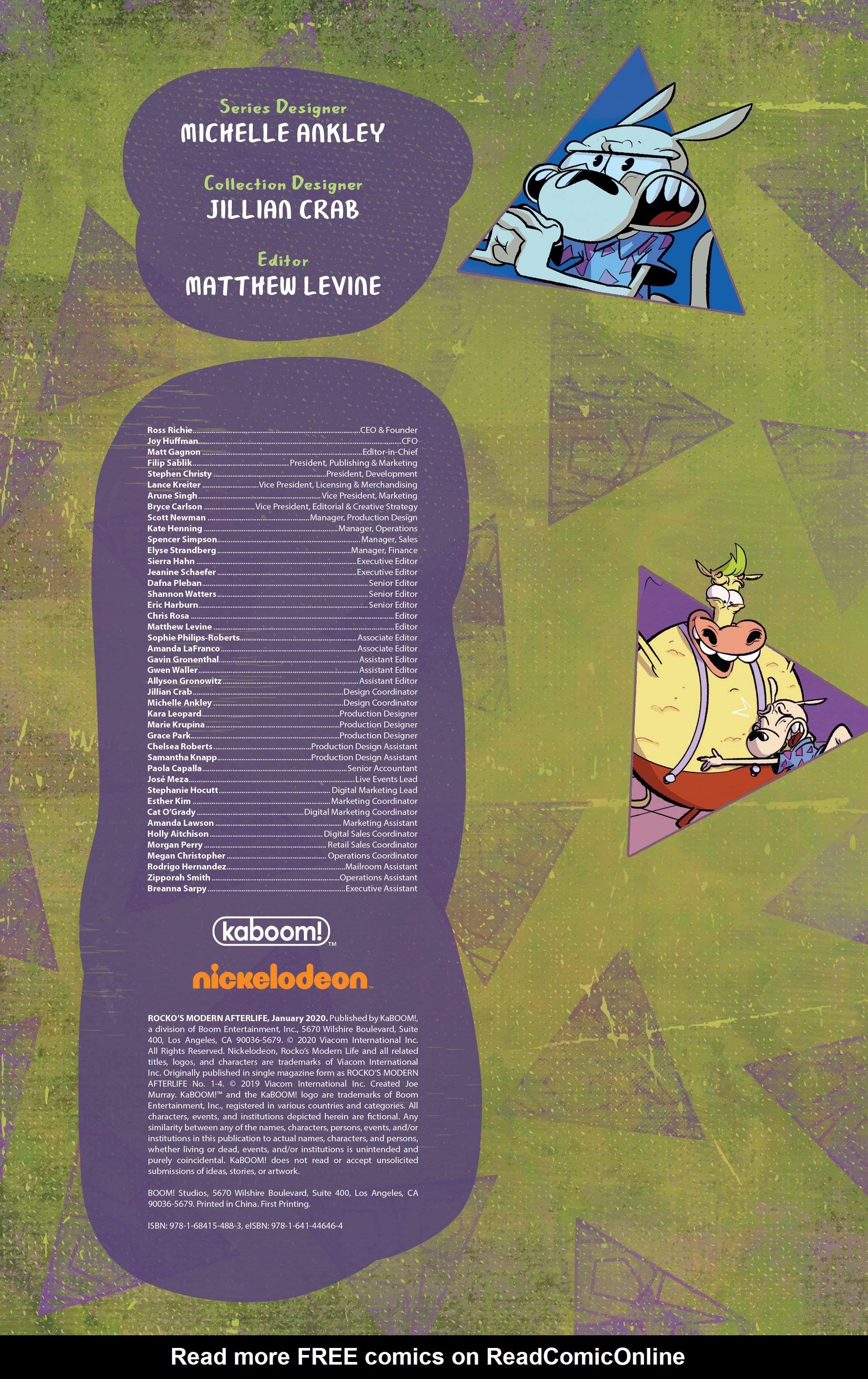 Read online Rocko's Modern Afterlife comic -  Issue # _TPB - 4