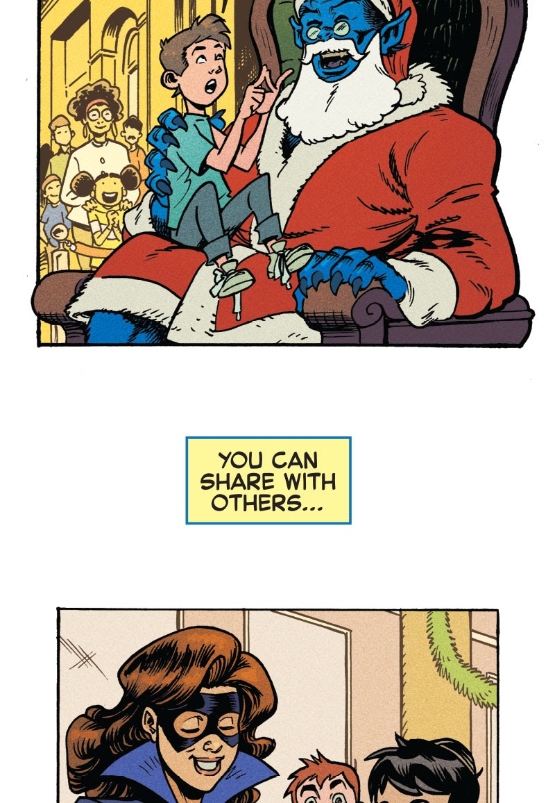Read online Mighty Marvel Holiday Special - Happy Holidays, Mr. Howlett Infinity Comic comic -  Issue #1 - 6
