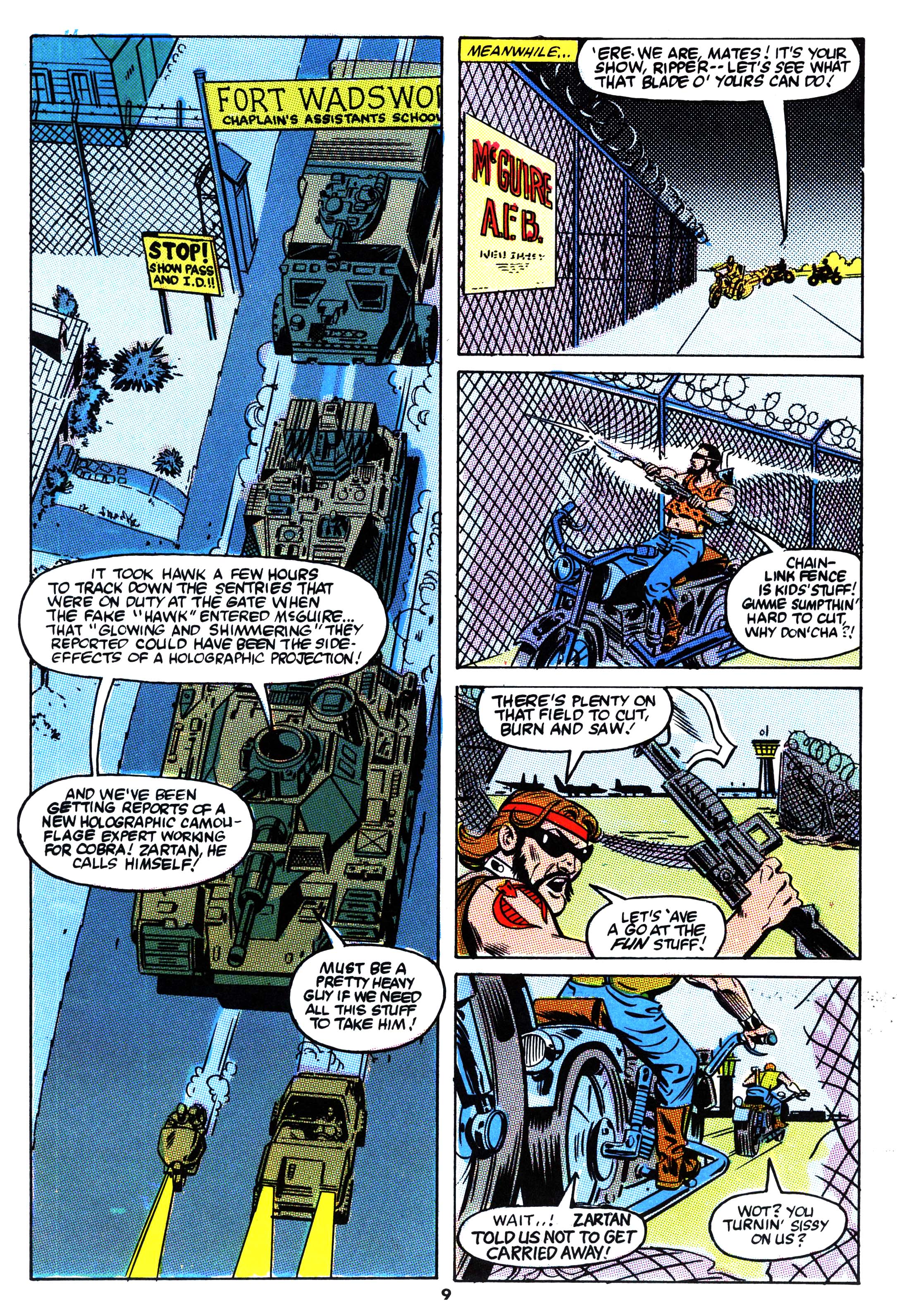 Read online Action Force comic -  Issue #21 - 9