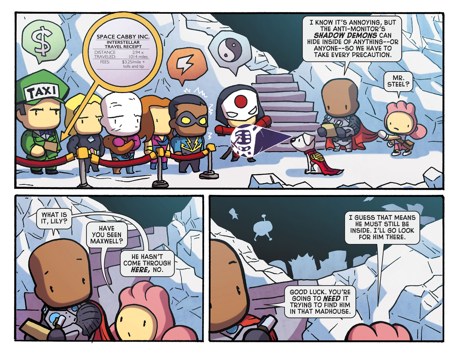 Read online Scribblenauts Unmasked: A Crisis of Imagination comic -  Issue #12 - 4
