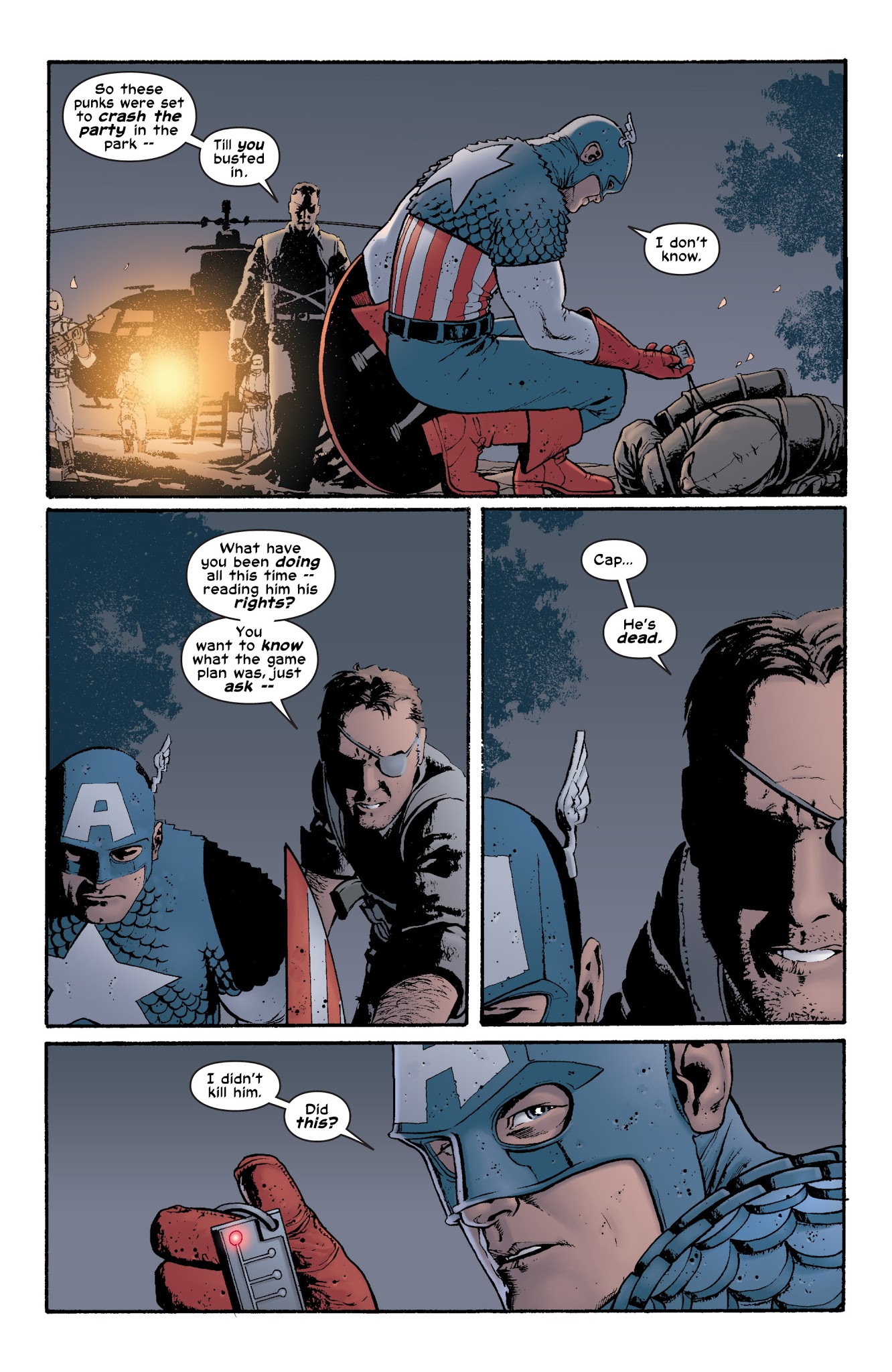 Read online Captain America (2002) comic -  Issue # _TPB The New Deal - 126