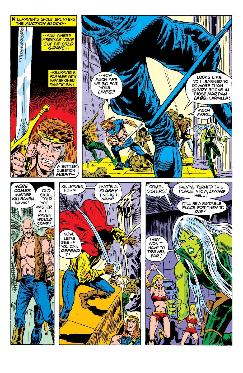 Read online Killraven Epic Collection: Warrior of the Worlds comic -  Issue # TPB (Part 2) - 3