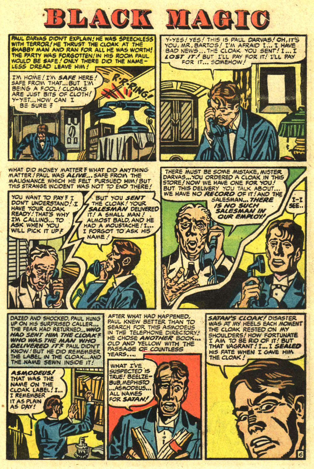 Read online Black Magic (1973) comic -  Issue #7 - 10