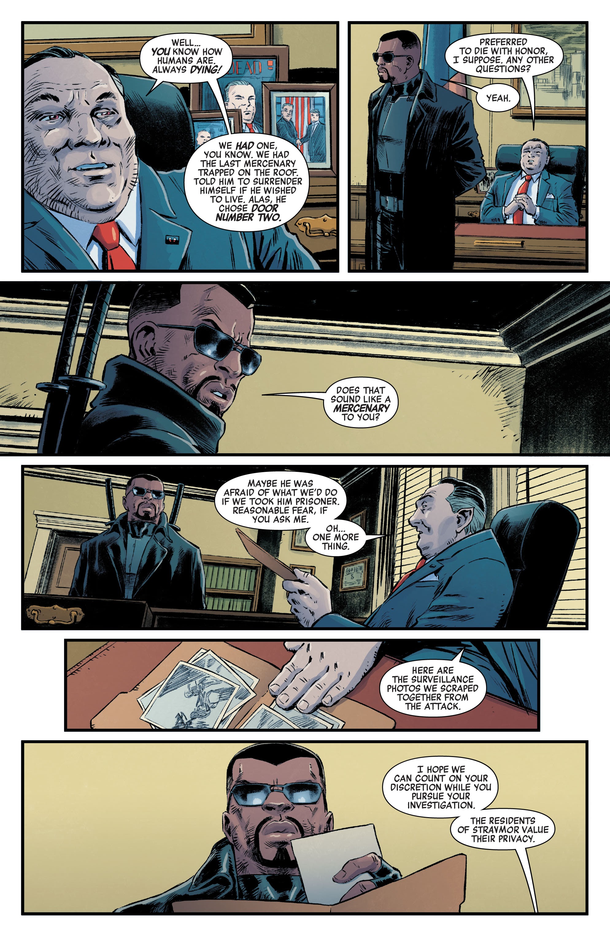 Read online Blade: Vampire Nation comic -  Issue #1 - 13