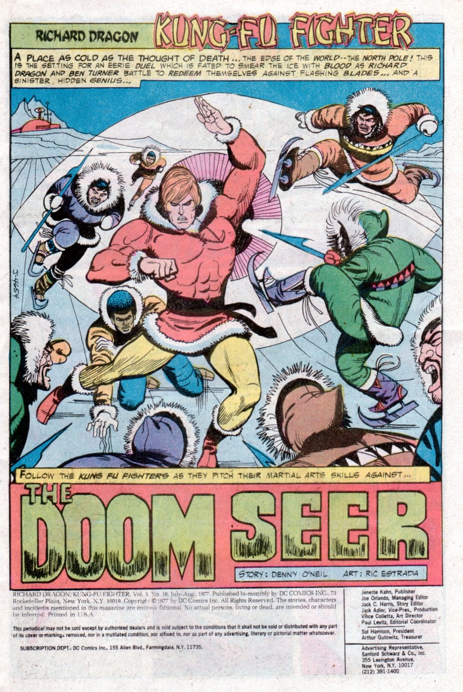 Read online Richard Dragon, Kung-Fu Fighter comic -  Issue #16 - 2