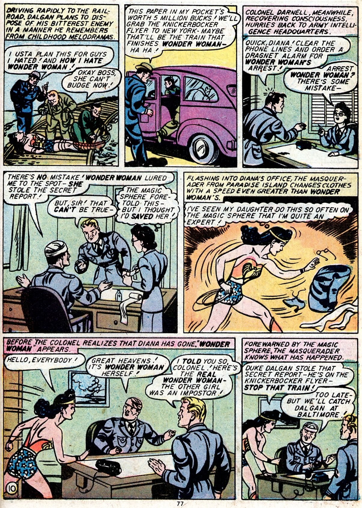 Read online Wonder Woman (1942) comic -  Issue #214 - 65