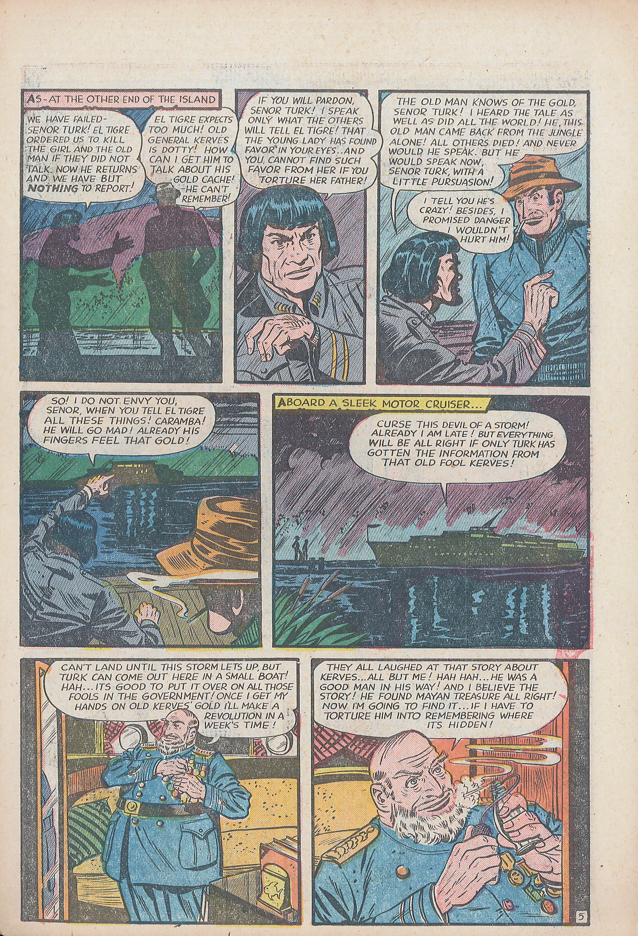 Read online Bruce Gentry comic -  Issue #4 - 7