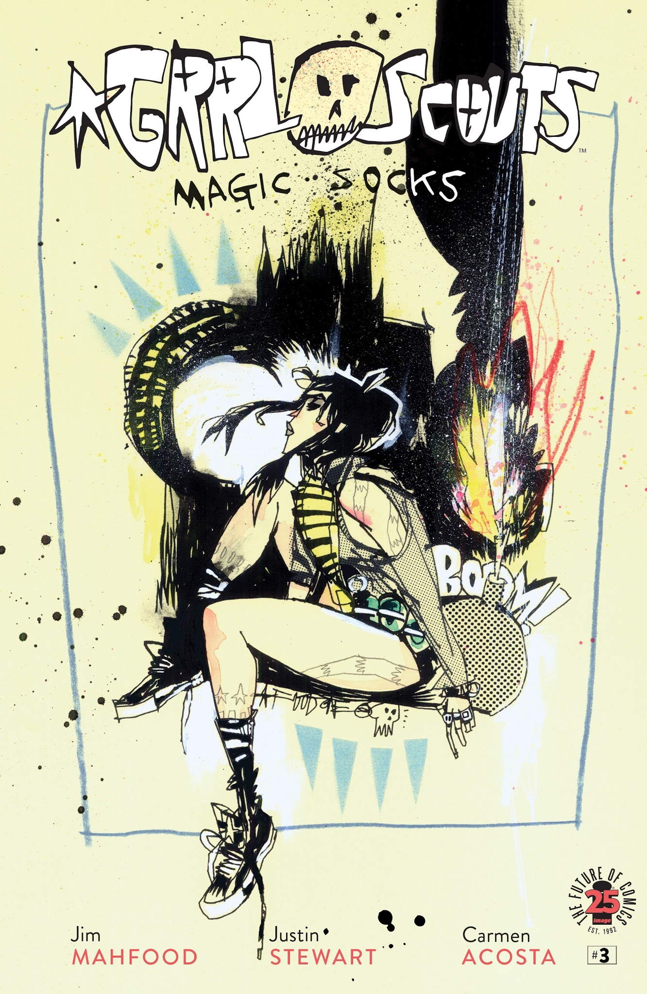 Read online Grrl Scouts: Magic Socks comic -  Issue #3 - 1