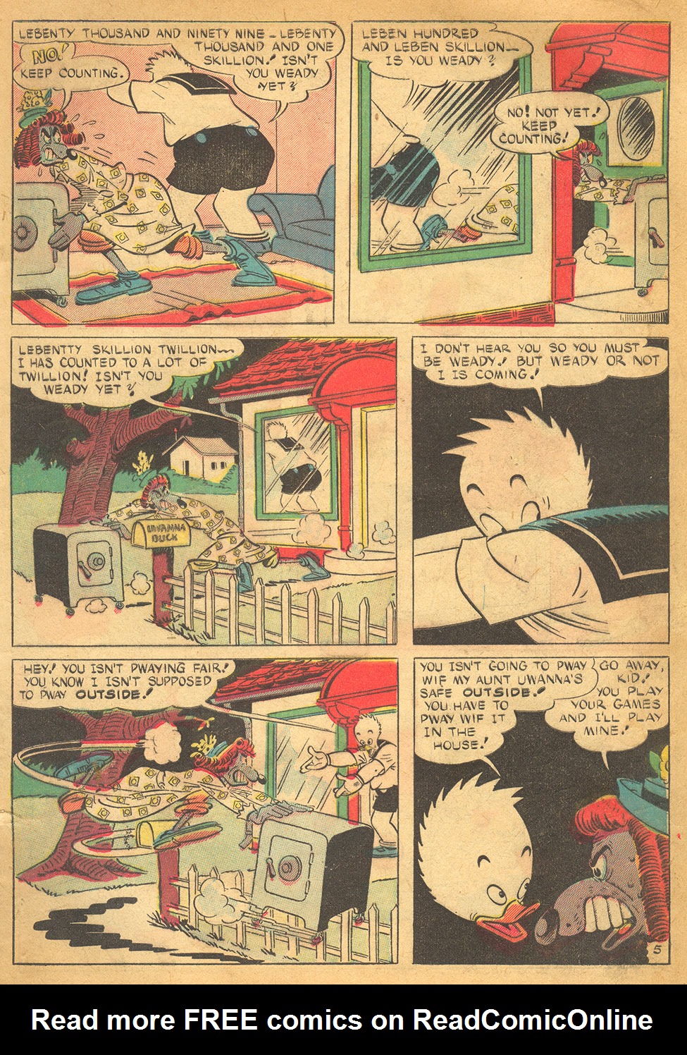 Read online Super Duck Comics comic -  Issue #42 - 7