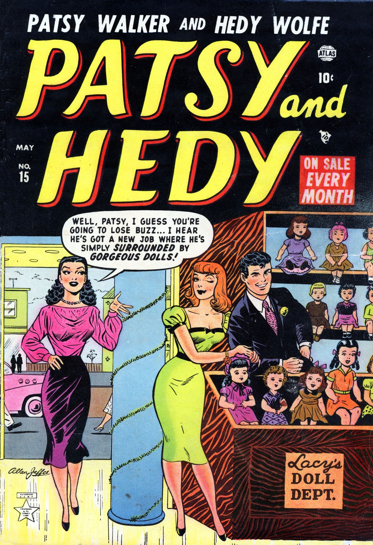 Read online Patsy and Hedy comic -  Issue #15 - 1