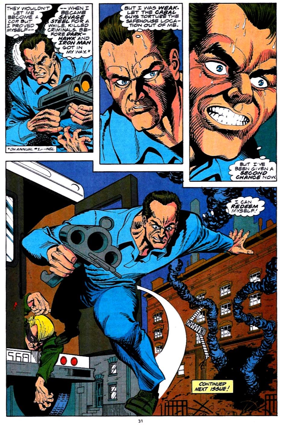 Read online Darkhawk (1991) comic -  Issue #26 - 23