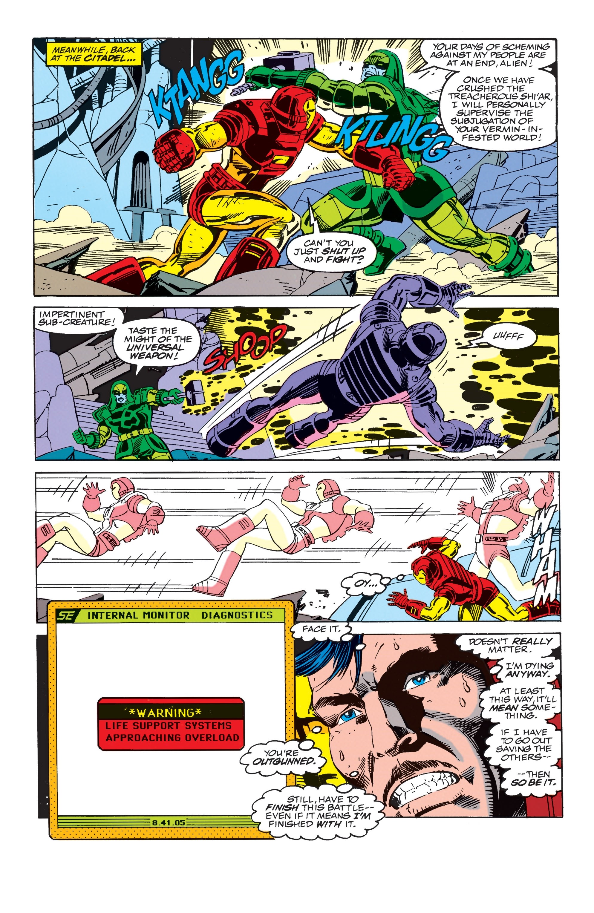 Read online Avengers Epic Collection: Operation Galactic Storm comic -  Issue # TPB (Part 3) - 83