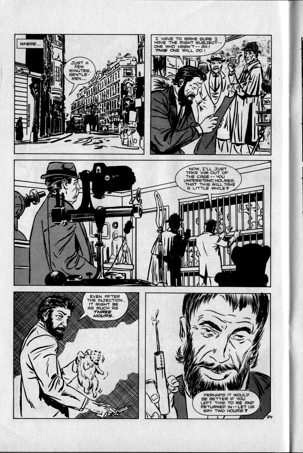 Read online Sherlock Holmes in the Case of the Missing Martian comic -  Issue #3 - 26