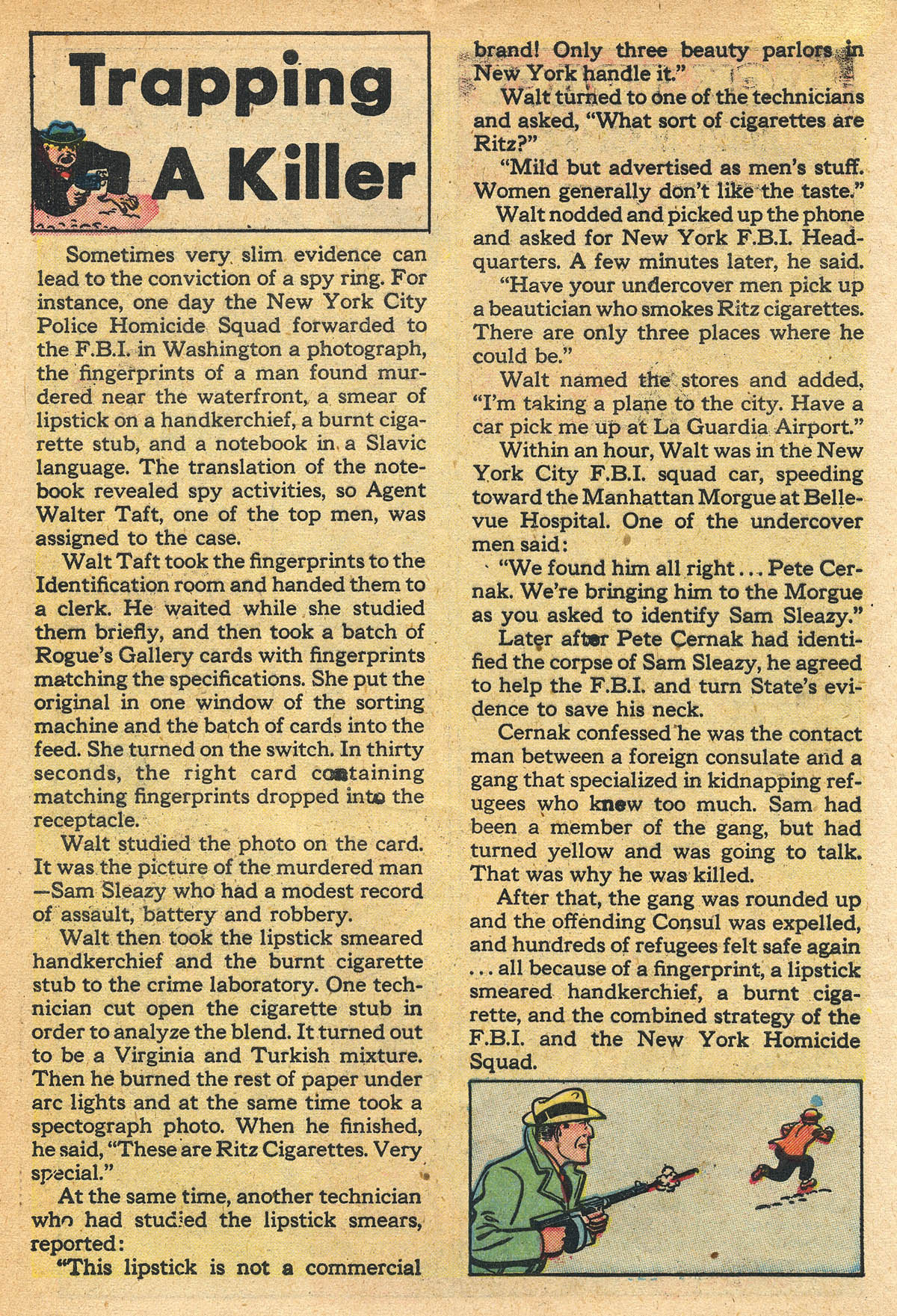 Read online Dick Tracy comic -  Issue #142 - 34