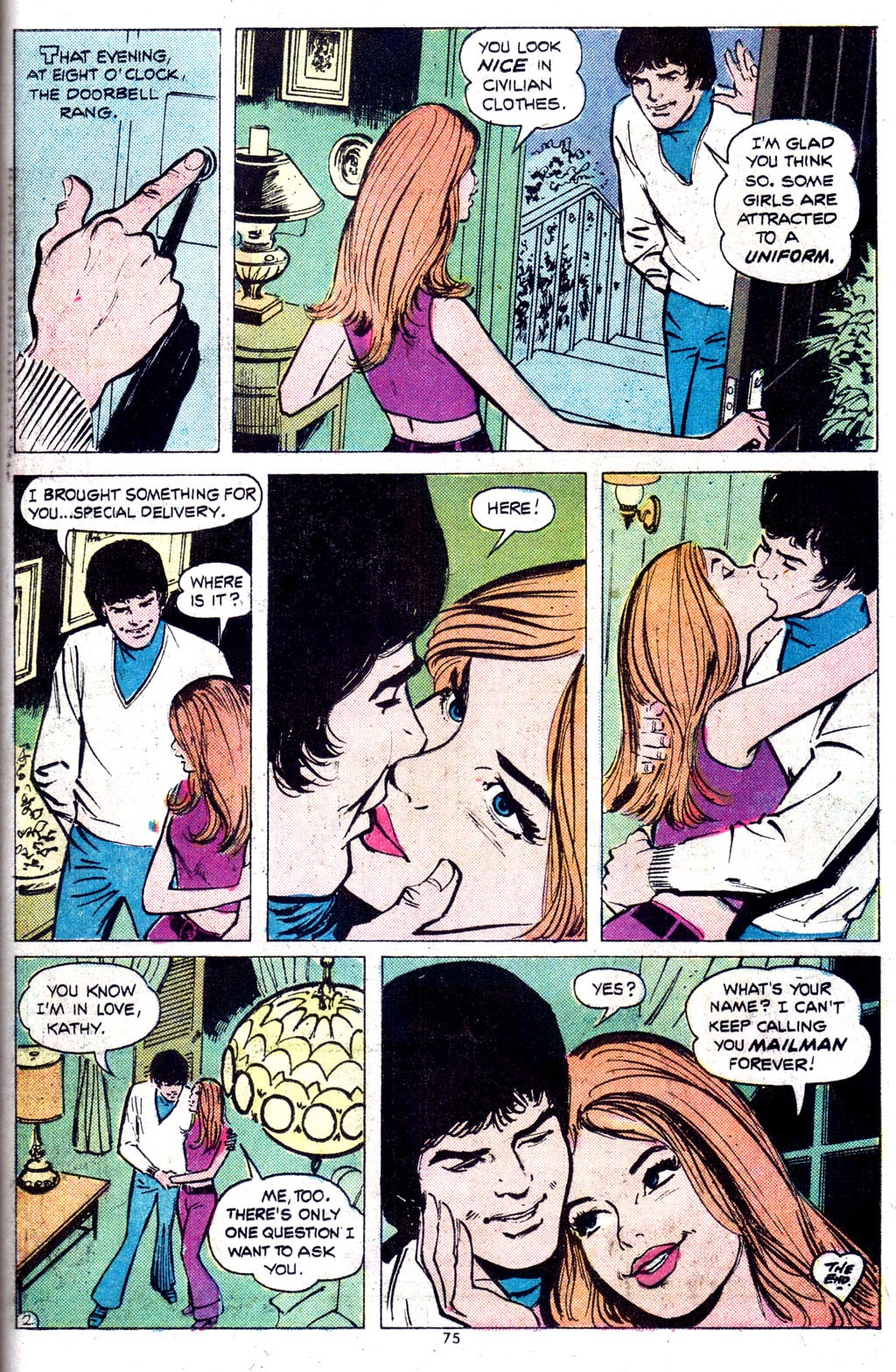 Read online Young Love (1963) comic -  Issue #112 - 75