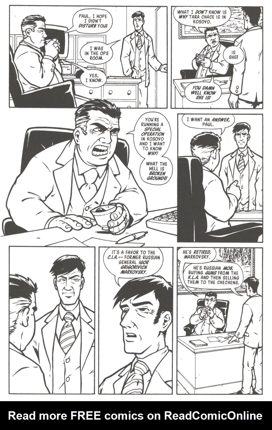 Read online Queen & Country comic -  Issue #1 - 19