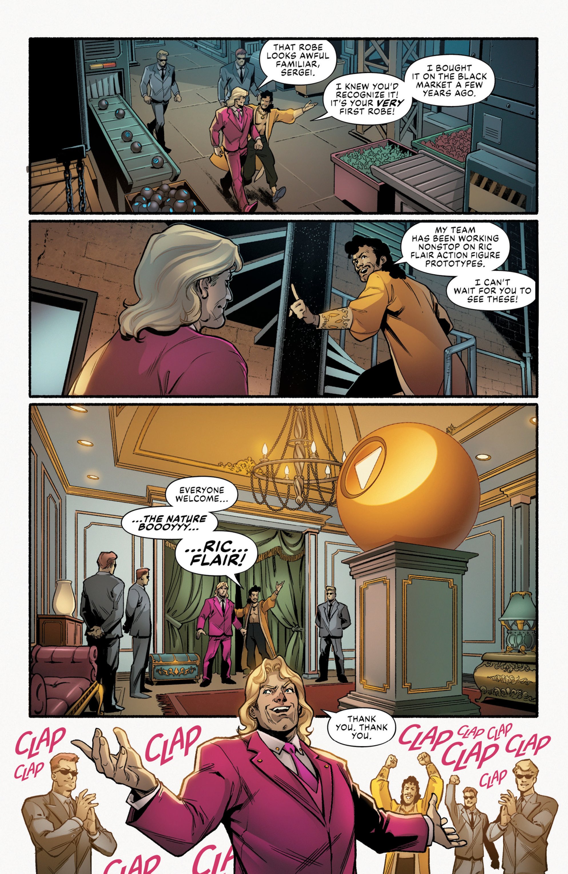 Read online Codename Ric Flair: Magic Eightball comic -  Issue # Full - 23