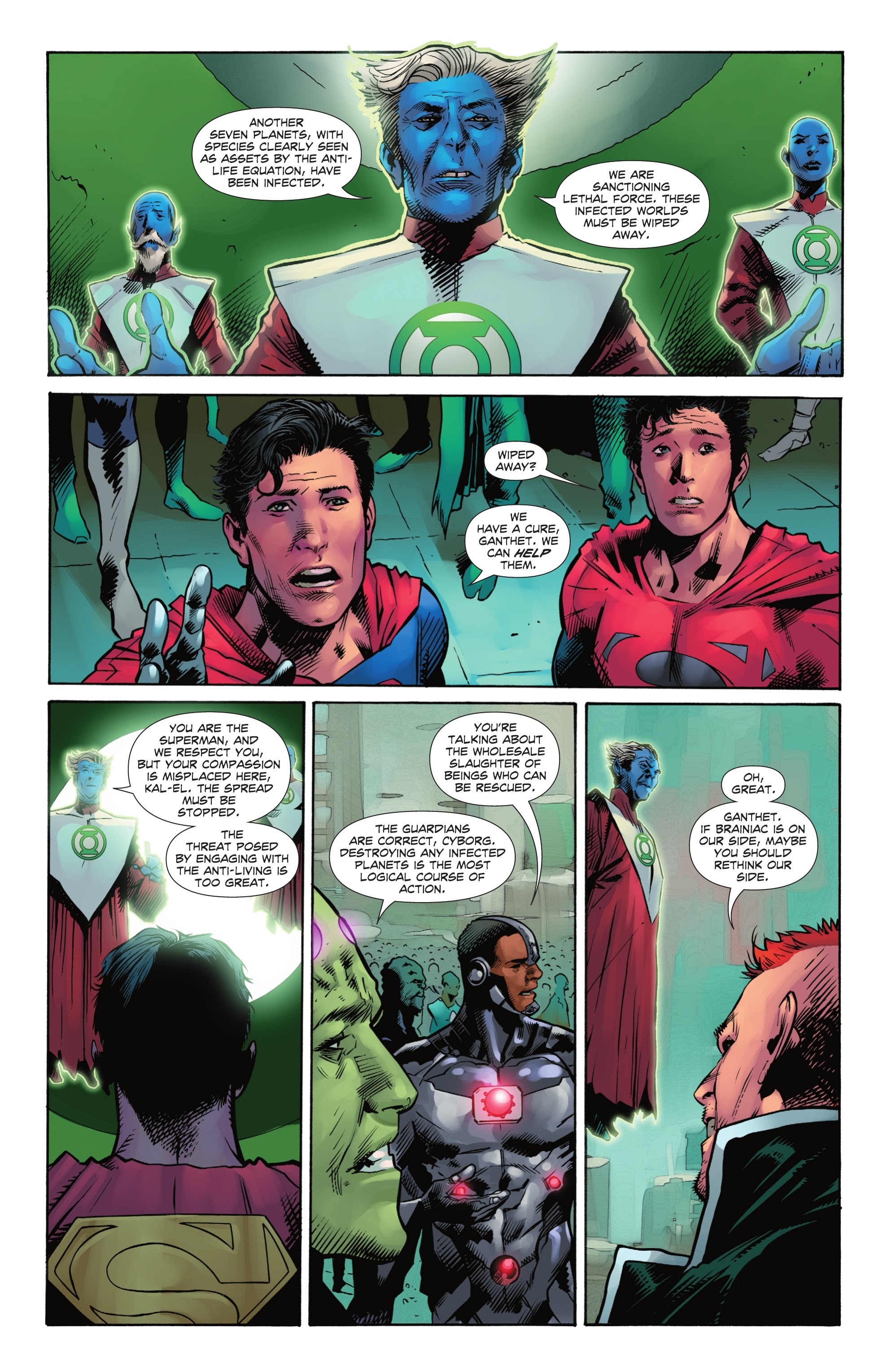 Read online DCeased: War of the Undead Gods comic -  Issue #4 - 17