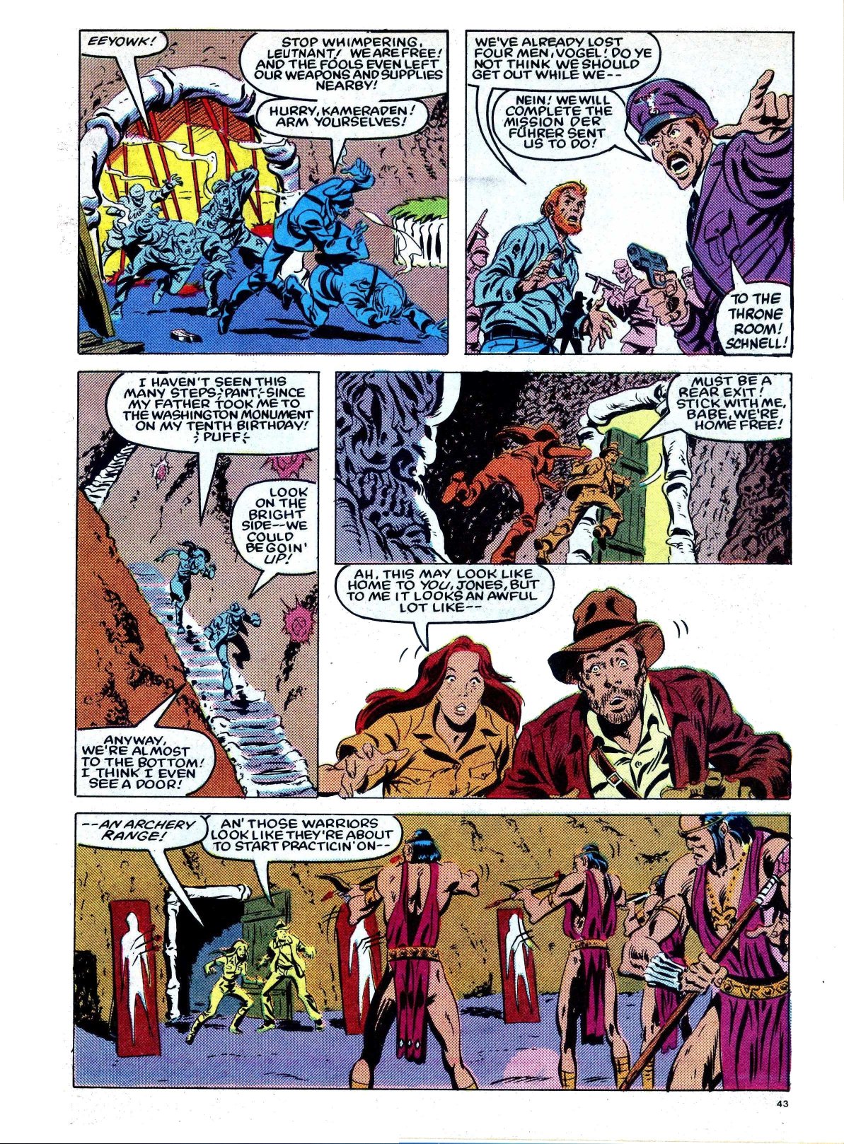 Read online Indiana Jones comic -  Issue #5 - 41