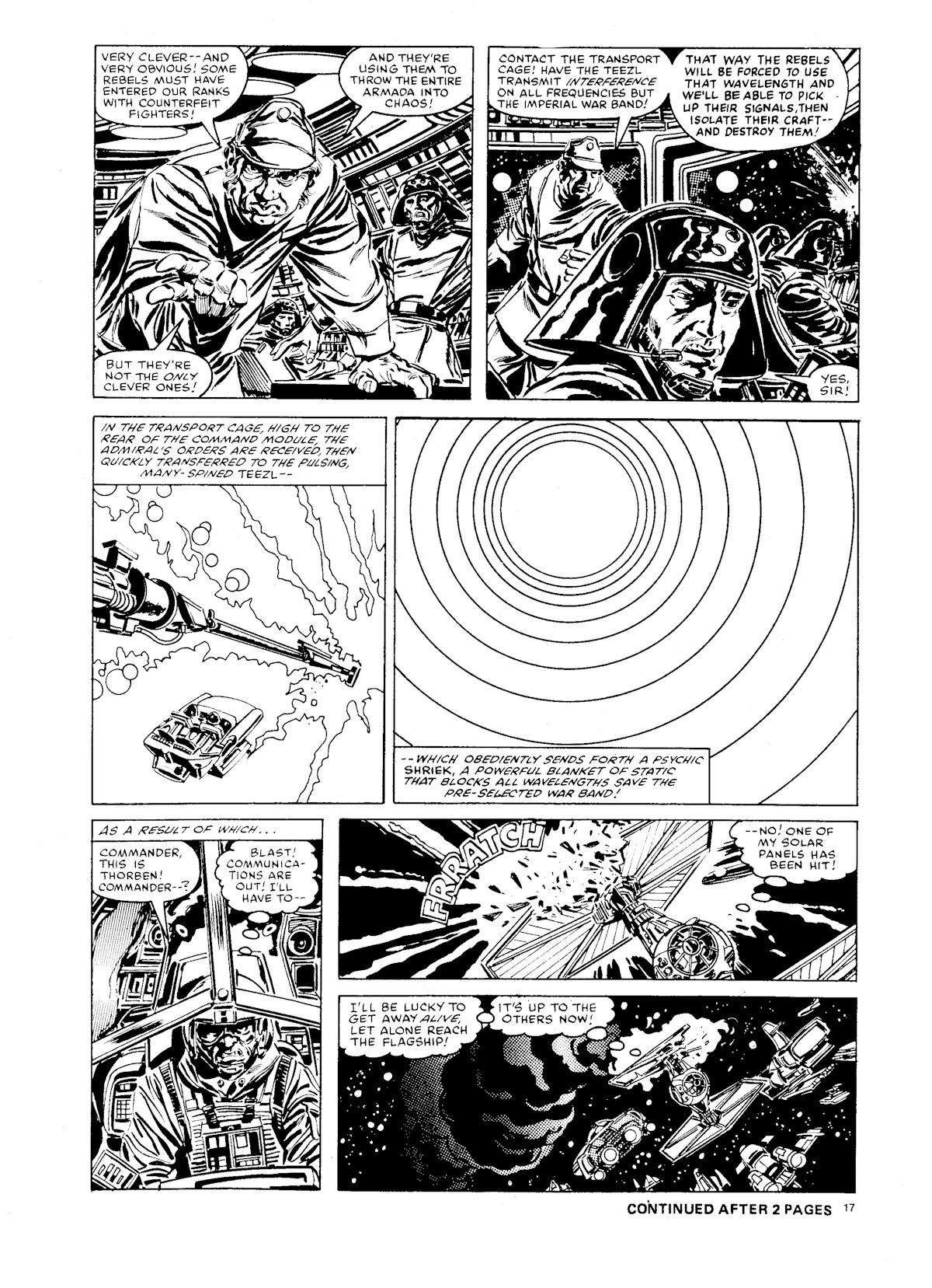 Read online Star Wars Weekly comic -  Issue #161 - 17