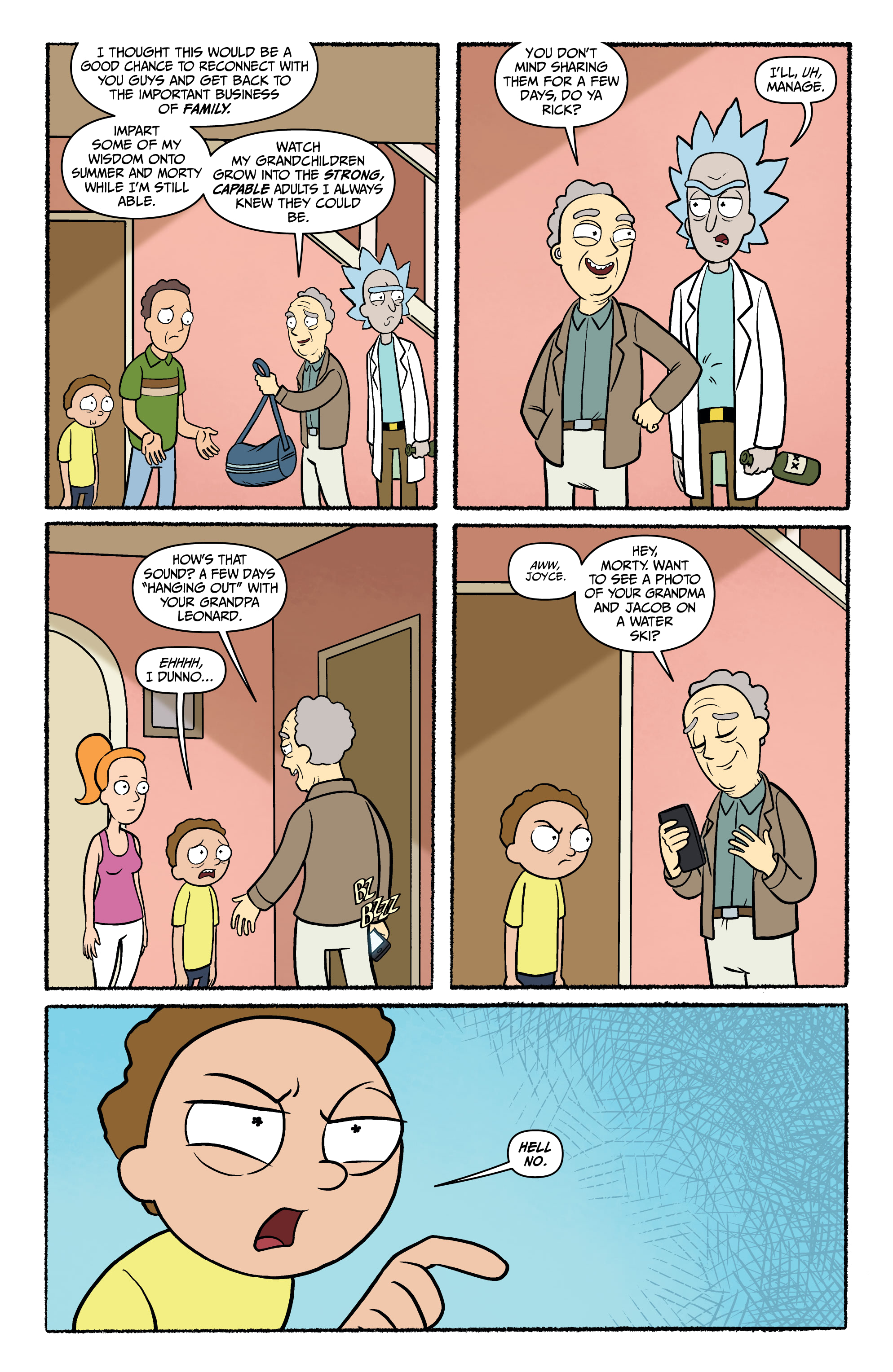 Read online Rick and Morty: Worlds Apart comic -  Issue # _TPB - 14