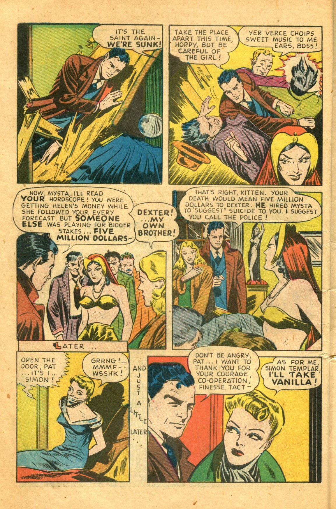 Read online The Saint (1947) comic -  Issue #2 - 10