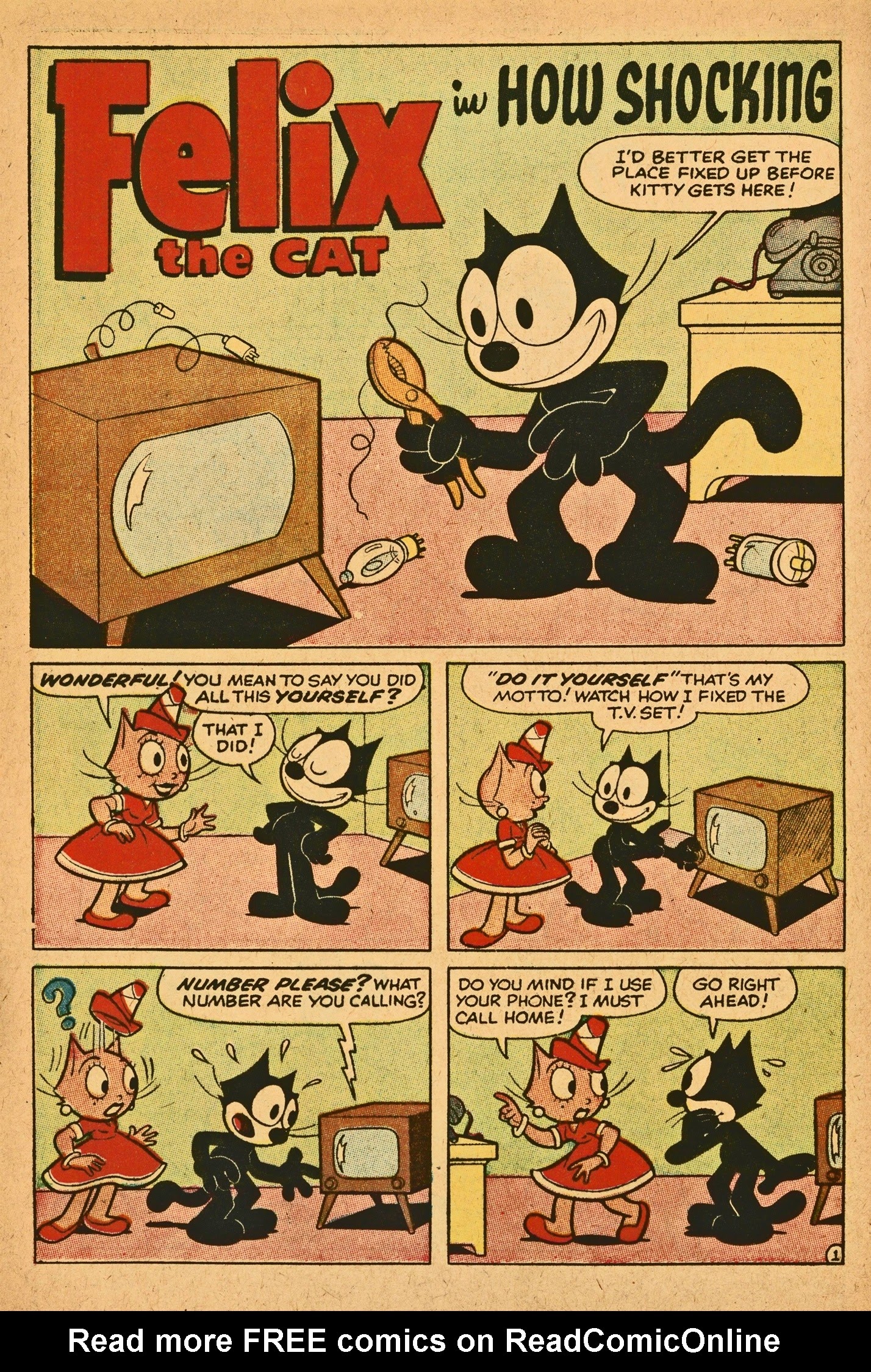Read online Felix the Cat (1955) comic -  Issue #114 - 12