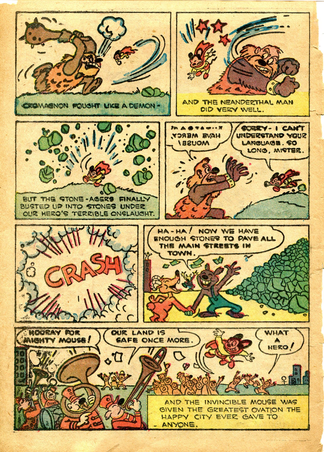 Read online Paul Terry's Mighty Mouse Comics comic -  Issue #28 - 10