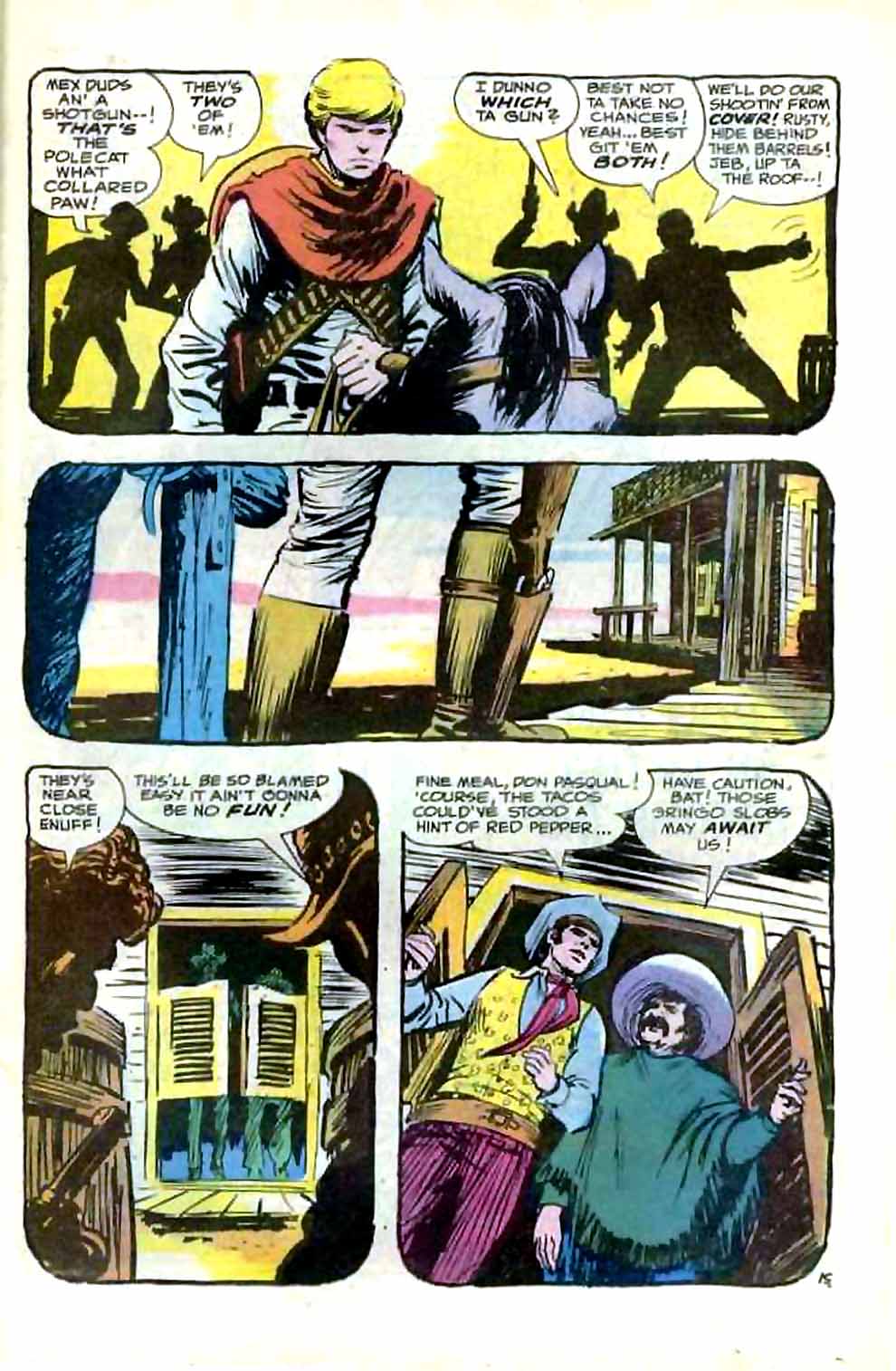 Read online Bat Lash (1968) comic -  Issue #7 - 22